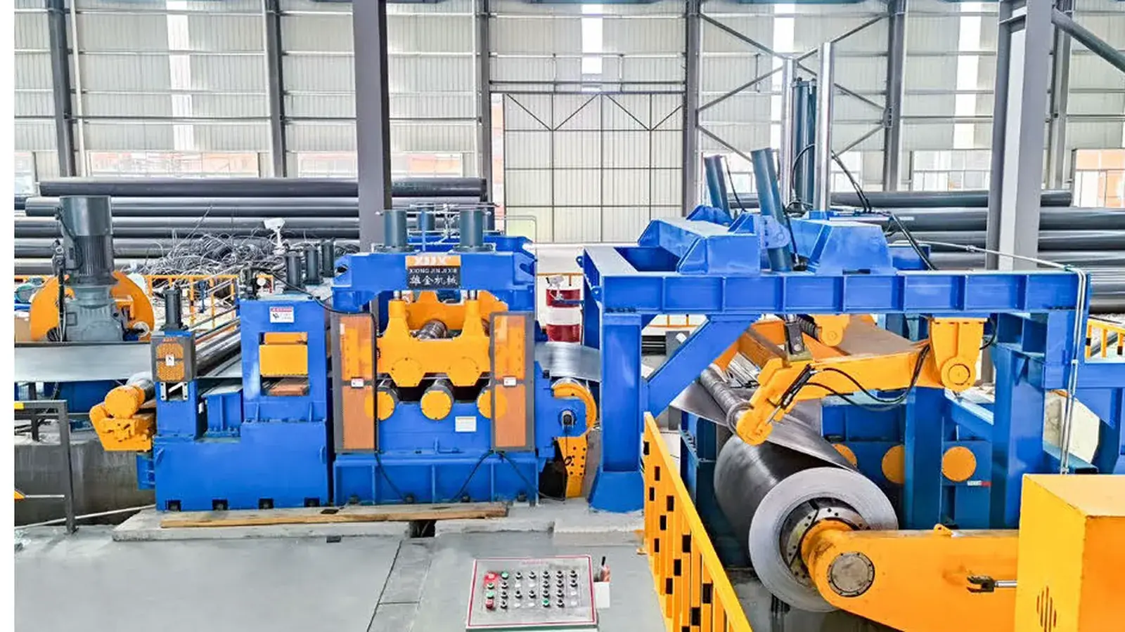 20 mm kalın sac dilme hattı — XIONGJIN gerçek fotoğraf — görsel 2